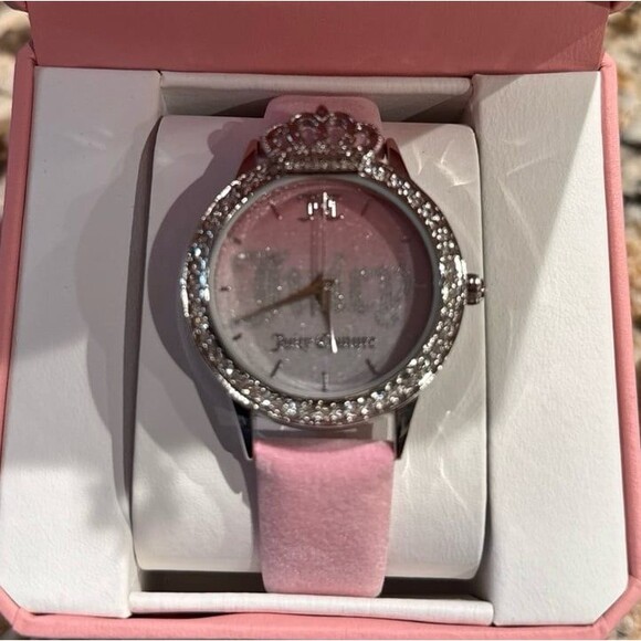 Juicy couture Crown Watch with Rhinestones - Picture 1 of 4